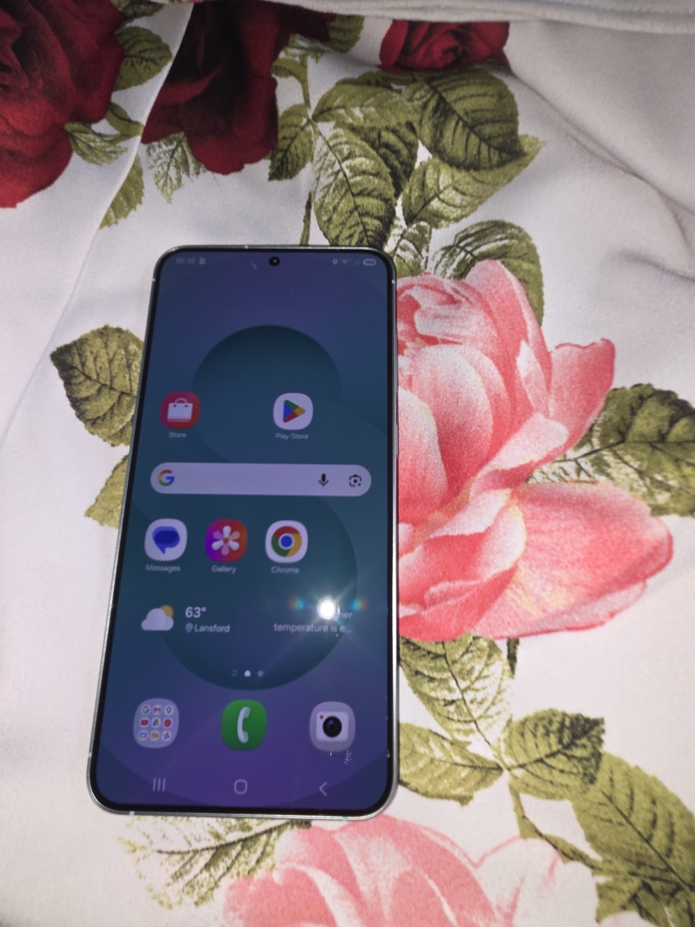 Smartphone - Verizon Samsung S25 Plus Mint Green Verizon 256gb